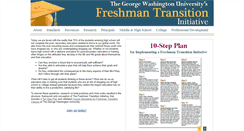 Desktop Screenshot of freshmantransition.org